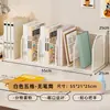 Estante de Almacenamiento de Escritorio Soporte para Libros de Oficina Organizador de Archivos para Estación de Trabajo Estante para Portalápices de Escritorio Infantil Caja para Libros Ilustrados