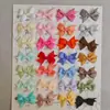 Acessórios de Laço Borboleta Transfronteiriços, Acessórios de Cabelo de Fita DIY Feitos à Mão, Acessórios Têxteis para Vestuário, Fita Nervurada em Estoque