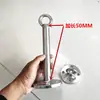 Placa Fixa para Saco de Pancadas de Boxe em Aço Inoxidável Gancho Flange Fixador para Cadeira de Balanço de Yoga Cama Suporte Placa de Suspensão Extensão