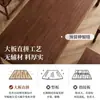 Conjunto de Mesa de Chá e Cadeiras Estilo Chinês Novo em Madeira de Nogueira Preta Norte-Americana, Mesa de Chá Estilo Song para Sala de Chá Zen, Mesa para Preparo de Chá em Madeira Maciça