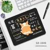 Tapete de aprendizagem para escritório de estudante, tapete de mesa, tapete de mouse para mapa, personalizado, à prova d'água e à prova de óleo, estilo INS, presente de uma geração