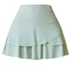 Saia Plissada Curta de Tênis, Sensação Gelada de Verão, Anti-Exposição, Secagem Rápida, Tamanho Extra Grande, com Bolsos, Adequada para Usar Sem Roupa Íntima, Saia Esportiva Fitness Plissada, Transfronteiriça