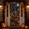 Las nuevas pegatinas de puerta para fiestas de Halloween de Amazon son impermeables y resistentes al aceite, con diseños de calabazas y fantasmas para ventanas, puertas, cristales y paredes de fondo.
