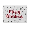 Individual de Mesa Navideño Estampado Nuevo Transfronterizo Decorativo para el Hogar Mesa de Comedor Antideslizante Aislamiento Térmico Anti-escaldaduras Servilleta Occidental Individual de Mesa