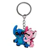 Llavero Colgante Lindo de Stitch Material de PVC Goma Suave Accesorios de Pareja Colgante Pequeño Regalo Comercio Electrónico Transfronterizo