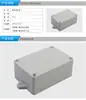 Caixa Plástica FABS com Furos Abertos Personalizada de Fábrica Caixa de Junção de Energia Externa com Orelhas Caixa Terminal para Monitor
