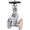 Sanming Sales Z41T-10 Manual Hierro Fundido Vástago Expuesto Válvula de Compuerta DN125 Núcleo de Cobre Válvula de Compuerta