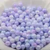 Contas soltas de 8mm Contas Série Aurora Pérolas de imitação Material ABS Contas redondas DIY Grampo de cabelo antigo Material para borla