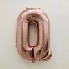 Globos de Letras de 32 pulgadas en Dorado, Plateado, Oro Rosa, Alfabeto Inglés A-Z Globo de Papel de Aluminio Decoración, Venta al por Mayor de Globos Transfronteriza