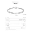 Diadema Espiral D-Color Pulsera de Moissanita para Mujer, Estilo Suave de Nicho, Lujo Ligero, Popular en Xiaohongshu, Pulsera de Regalo