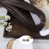 Rattan plástico PE de 5 mm de largura para bolsas de palha artesanais Corda de rattan de imitação DIY para bolsas de palha tecidas à mão