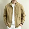 Chaqueta impermeable ligera para hombre, nueva para exteriores, otoño, nueva, simple, holgada, casual, cortavientos para commuting para hombre