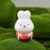 Regalos Creativos de Comestibles de Estilo Japonés Calentando Flores Mascota Chai Perro Daiji Animal de la Suerte Adornos de Cerámica
