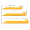 Grande barraca de montanhismo para várias pessoas ao ar livre prego à prova de vento dossel de nylon prego de plástico de praia 30,5 cm
