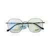 Gafas de Moda Retro Populares Ins Xiaohongshu Mismo Estilo para Hombres y Mujeres, Recubrimiento Galvánico IP de Titanio B, Se Pueden Combinar con Miopía, Elegantes y Modernas