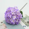 256 Hortênsia Flor de Galho Único Decoração de Parede Flor de Hortênsia de Milão Material de Flor para Casamento Exibição Doméstica 256 Peças Hortênsia Pirulito