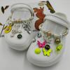 Zapatos con agujeros originales accesorios conjunto colección zapatos de jardín accesorios de decoración con enchufe integrado hebilla en forma de I