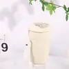 Logo de Taza de Café, Taza de Agua, Taza de Regalo Conmemorativo Publicitario, Taza Térmica Octagonal con Patrón, Taza Térmica de Café Grabada