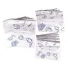 Bolsas sellables de papel de aluminio de grado alimenticio para refrigerador, uso doméstico, para almacenar y organizar carne congelada, verduras y alimentos, estilo con cierre, venta al por mayor