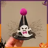 Novos acessórios de cabelo infantis para o Halloween chapéu de abóbora morcego grampo de cabelo bebê clipe lateral festa adereço de cabeça engraçado clipe lateral feminino