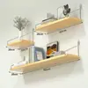 Estante para Pared sin Taladro para Sala de Estar, Estante de Almacenamiento para Cabecera de Dormitorio, Panel Divisor para Pared, Estante para Router