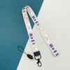 Cordão de Poliéster da Moda para Celular, Alça de Pescoço, Porta-Cartões, Chaveiro, Crachá de Trabalho, Crachá Anti-Perda para Homens e Mulheres