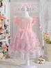 Vestido de Princesa Nuevo para Niñas 2026 Verano Estilo Coreano Vestido de Unicornio Vestido Tutú de Manga Corta para Cumpleaños de Niños