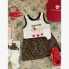 Chaleco para bebé para niñas, conjunto lindo de dibujos animados, nuevo chaleco de verano sin mangas, chaleco elegante para niños y niñas