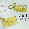 Llavero de Acrílico con Onda de Agua Personalizado Billete de Avión Tarjeta Transparente de Pase de Abordar Regalo Conmemorativo Temporada de Graduación Colgante