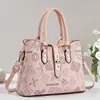 Bolso de mano para mujer 2026 nuevo modelo bolso tote para dama, bolso de mamá con estampado de moda, bolso de hombro versátil, bolso cruzado elegante