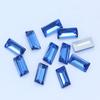 [1440 PCs por lote de pacote] Broca de vidro trapezoidal ponta quadrada longa broca inferior roupas bagagem joias acessórios broca T de cristal
