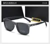 Nuevas gafas de sol polarizadas de moda para hombres y mujeres, gafas de sol de alta gama para negocios con protección UV