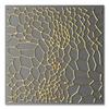 Póster de lujo dorado abstracto simple, lienzo, pintura, decoración de pared, imagen adecuada para la decoración del salón de casa