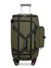 Bolsa de Viaje Plegable para Larga y Corta Distancia, Mochila Grande de Capacidad para Exteriores, Maleta Ligera Portátil Transfronteriza con Ruedas Universales