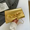 Bolsa de Ombro Único Transversal Casual Simples Texturizada Corrente Moda Inverno 2025 Nova Estilosa Nicho Versátil