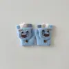 Guantes para Niños Qiunan Otoño e Invierno Nuevos Guantes de Dibujos Animados de Cinco Dedos con Tapa para Niños Guantes a Prueba de Frío y Cálidos
