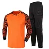 Conjunto de Uniforme de Portero de una Pieza para Dropshipping con Mangas Largas, Almohadillas de Esponja, Camiseta de Portero Anticaídas y Anticolisión para Entrenamiento, Uniforme de Fútbol