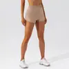 Shorts de Yoga de Secado Rápido para Mujer, Sueltos y Transpirables, de Manga Corta, para Deportes al Aire Libre, Fitness, Running, Ropa de Yoga, Stock Listo Transfronterizo