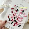 Joyería de Arte de Uñas con Lazo Escarchado Linda Gato Kt Mariposa Corbata de Lazo Resina de Dibujos Animados Uña Portátil Accesorios de Decoración de Uñas
