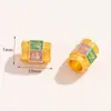 Nuevo Método Antiguo Chino Aleación Colorida Flor de Cuentas Estrella Rosquilla Agujero Pasante Cuentas DIY Pulsera Hecha a Mano Accesorios de Joyería
