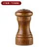 Conjunto Moedor de Pimenta Mini 4 polegadas Saladeira Manual Madeira Sólida Sal Marinho Pimenta de Sichuan Moedor de Pimenta Pote de Tempero em Pó
