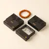 Suceden Cosas Buenas Película de PE Antioxidation Pulsera Caja de Almacenamiento para Pulseras Caja de Exhibición de Joyería Caja Festiva Deslizante con Suspensión