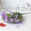 Simulación de flores, simulación de pequeños crisantemos silvestres, imitación de flores falsas, decoración del hogar, hotel, ramo de simulación, margaritas pequeñas, hierba de primavera, pequeños crisantemos.