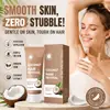 Comércio Exterior Transfronteiriço Pele Suave Amigável Extrato de Coco Hidratante Eficaz Depilação Suave Coco Sedoso Creme Depilatório 60g