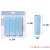 3PCS Rodillo Extendido para Rizos de Cabello Rizador Esponjoso para Raíz del Cabello Rodillo para Flequillo Gancho Autoadhesivo de Velcro para Rodillo de Cabello Sin Planchado