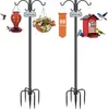 Ganchos de Ferro Forjado para Arte de Metal Transfronteiriços da Amazon, Estacas de Jardim, Comedouros de Pássaros, Varetas Alimentadoras, Personalizável
