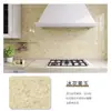 Decoración de Escritorio para Estufa de Gabinete Pegatina a Prueba de Aceite para Cocina Papel Tapiz Autoadhesivo Hogar Engrosado Impermeable Pegatinas de Pared de Azulejo para Uso Doméstico