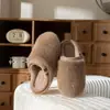 Chinelos de algodão femininos, novo estilo outono/inverno 2026, antiderrapantes, quentes e fofos para casa, também disponíveis para homens