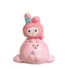 Sanrio Voando DIY Joias Estéreo Chaveiro Criativo Acessórios Saco Surpresa Par Toque Fofo Pequenos Enfeites