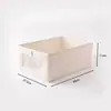 Caja de Almacenamiento de Ropa, Cesta de Almacenamiento Visible de Tela Engrosada, Caja de Almacenamiento para Ropa y Pantalones, Caja de Almacenamiento para Dormitorio y Hogar